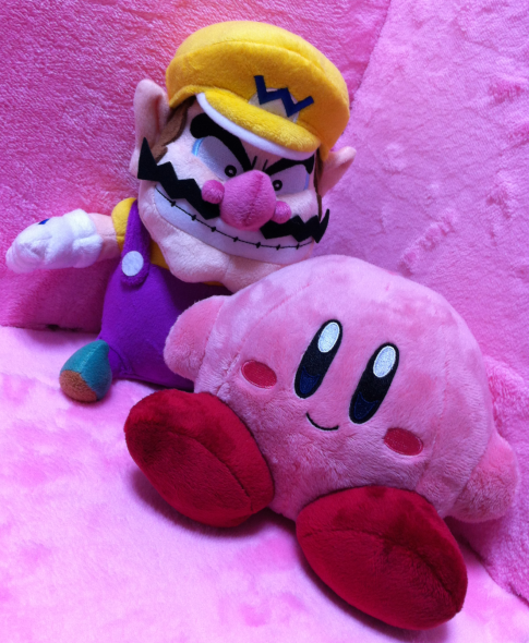 Wario and Kirby by Sanei